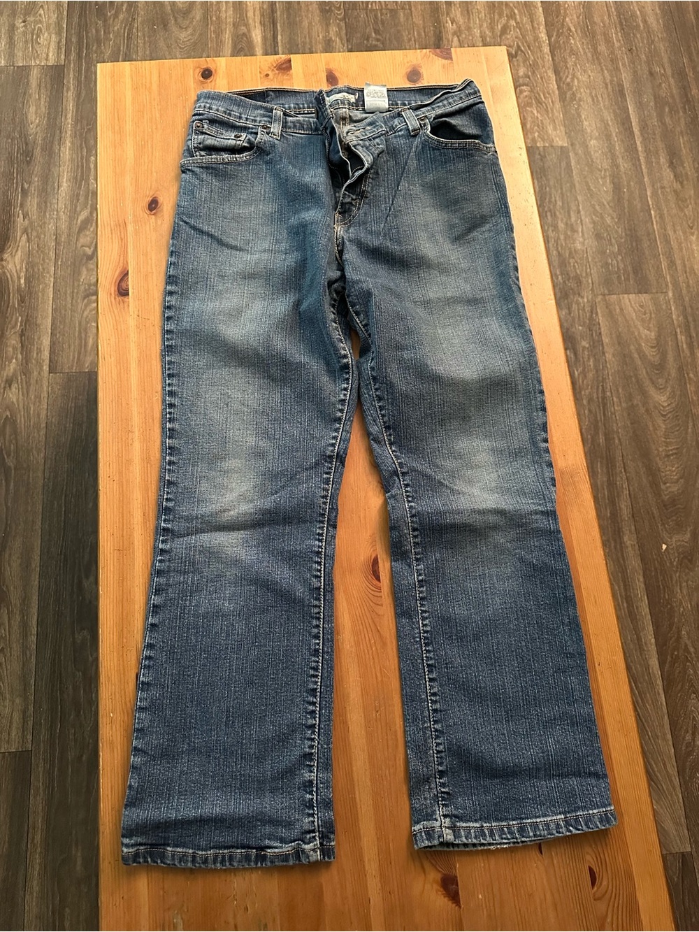 Levi's Women's Blue Wide Leg Denim Jeans